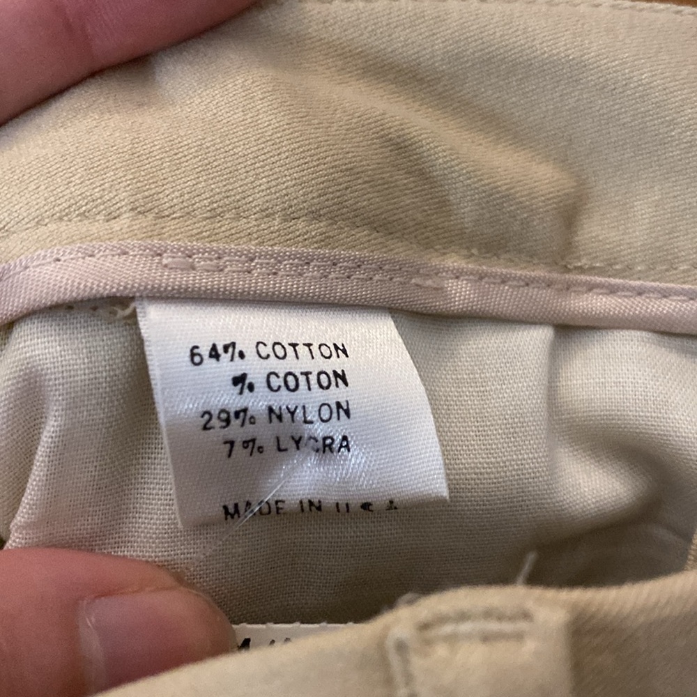 NWT Theory Women’s Tan Trousers Size 2 - Picture 5 of 8